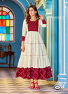 Snow White By Blue Hills Long Anarkali Kurtis Catalog
